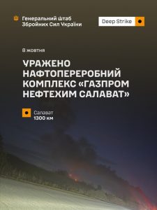 Сили оборони уразили один із найбільших нафтопереробних комплексів РФ